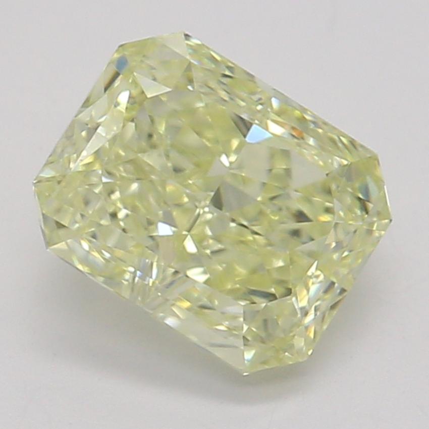 0.75 Ct. Fancy Light Yellow Radiant Diamond