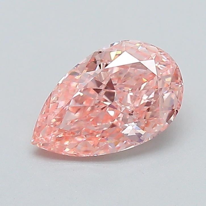 1.03 Ct. Fancy Vivid  Pink Pear Lab Grown Diamond