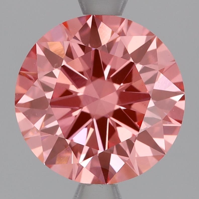 2.03 Ct. Fancy Vivid Pink Round Lab Grown Diamond