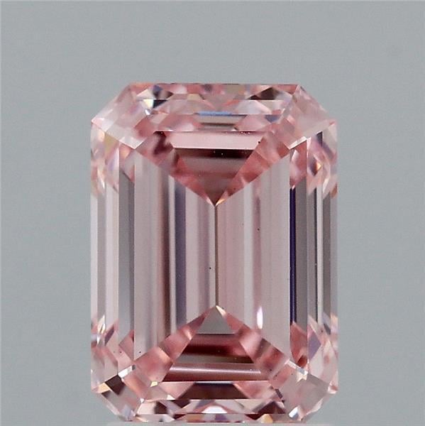 2.40 Ct. Fancy Intense Pink Emerald Lab Grown Diamond