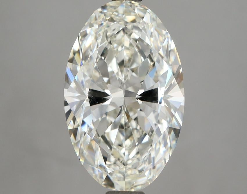 4.04 Ct. Fancy Intense Orangy Pink Oval Lab Grown Diamond
