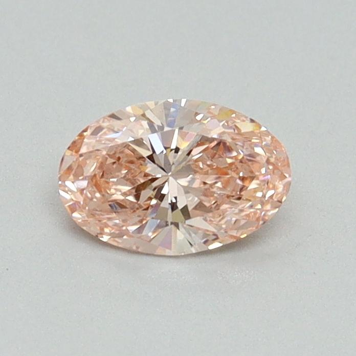 0.41 Ct. Fancy Intense Pink Oval Lab Grown Diamond