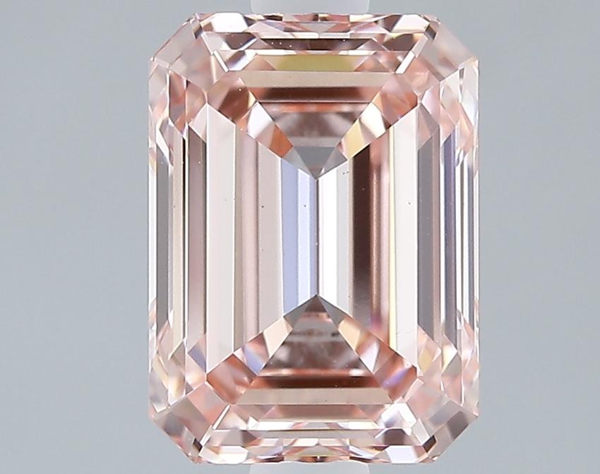2.02 Ct. Fancy Intense Pink Emerald Lab Grown Diamond