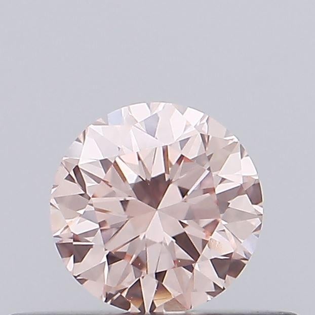 0.34 Ct. Fancy Intense Pink Round Lab Grown Diamond