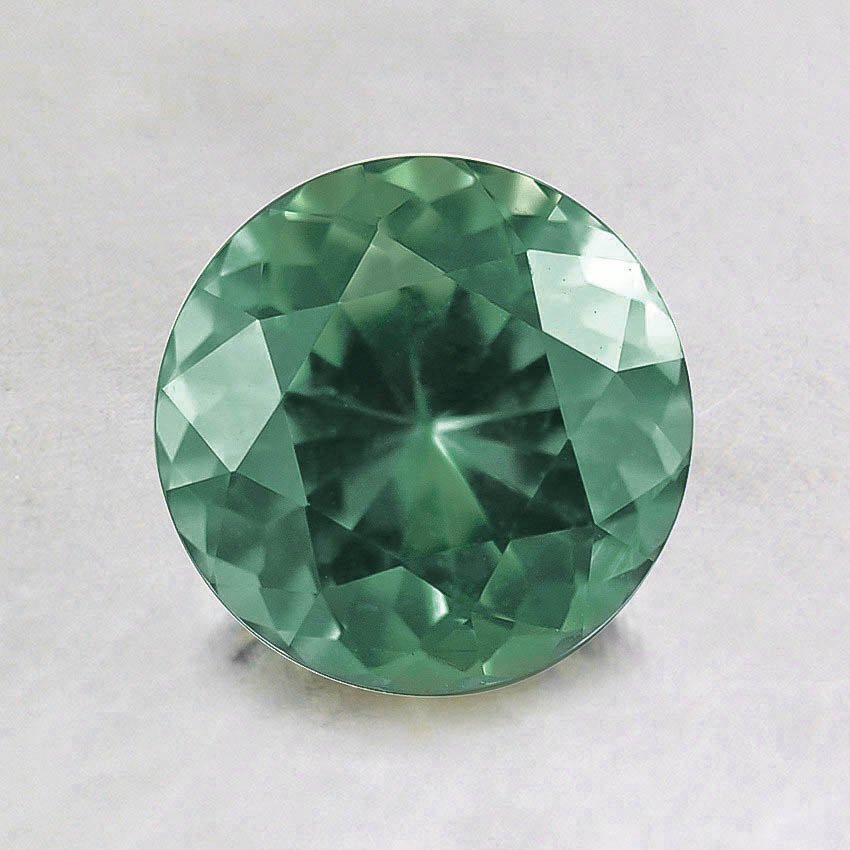 6.5mm Premium Teal Round Sapphire