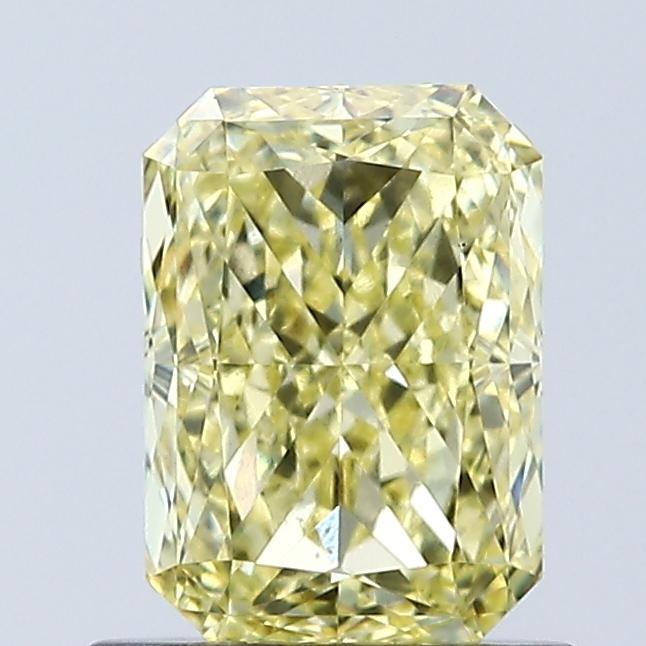 1.06 Ct. Fancy Vivid Yellow Radiant Lab Grown Diamond