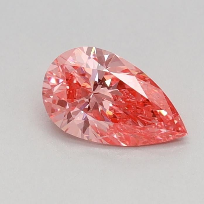0.34 Ct. Fancy Vivid Pink Pear Lab Grown Diamond
