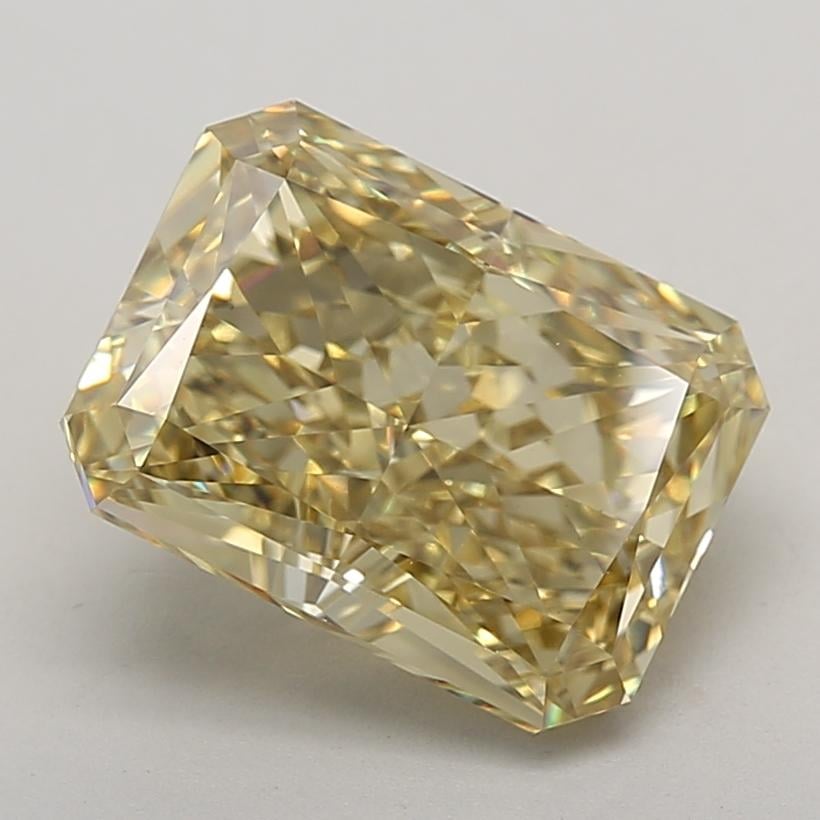 5.58 Ct. Fancy Intense  Yellow Radiant Lab Grown Diamond