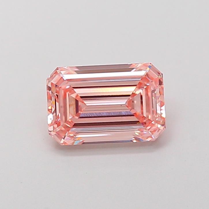 1.50 Ct. Fancy Intense Pink Emerald Lab Grown Diamond