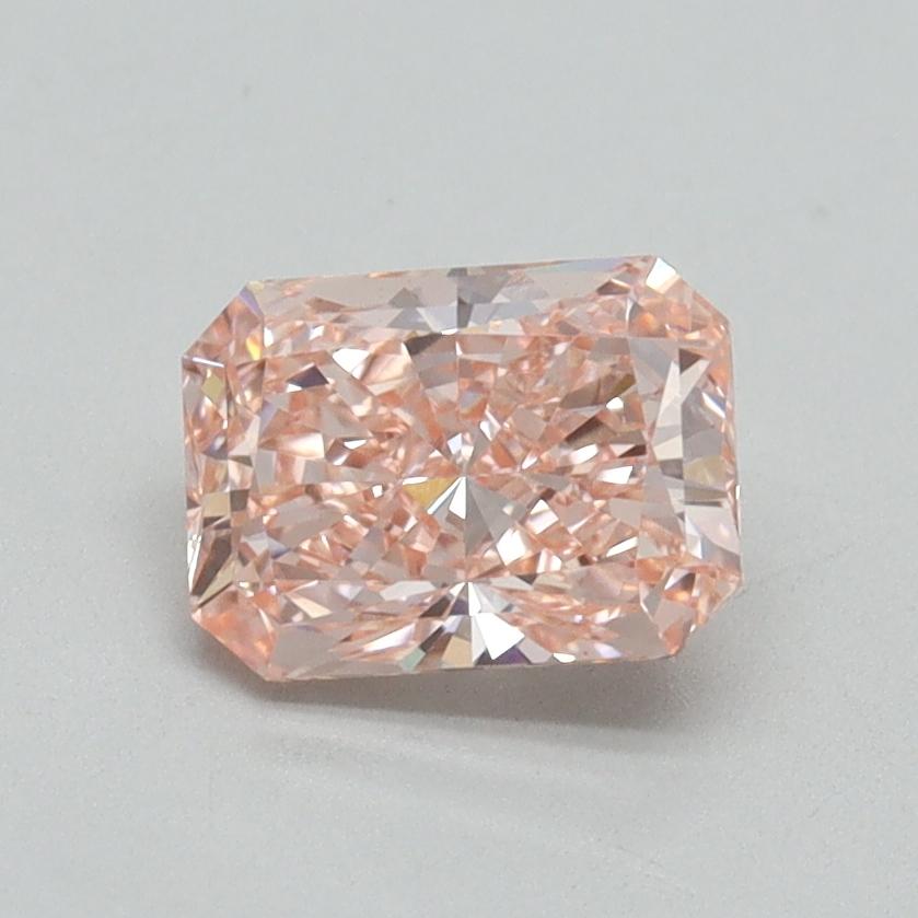 1.05 Ct. Fancy Vivid Pink Radiant Lab Grown Diamond