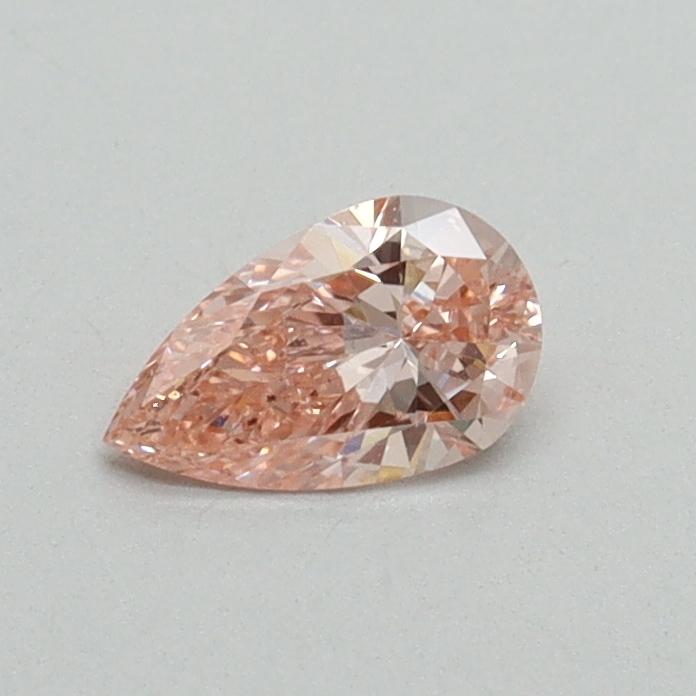 0.30 Ct. Fancy Vivid Pink Pear Lab Grown Diamond
