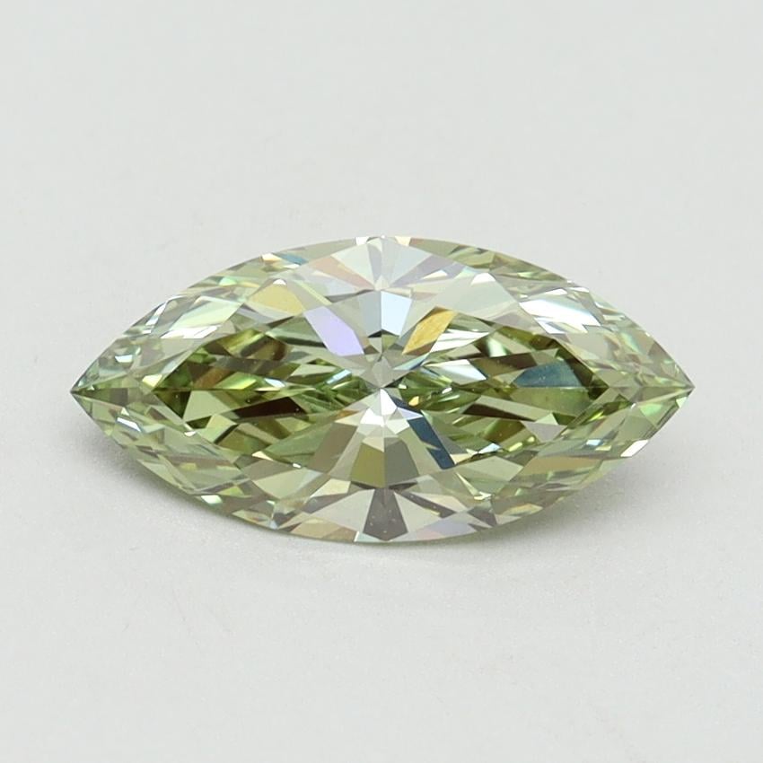 1.02 Ct. Fancy Intense Green Marquise Lab Grown Diamond