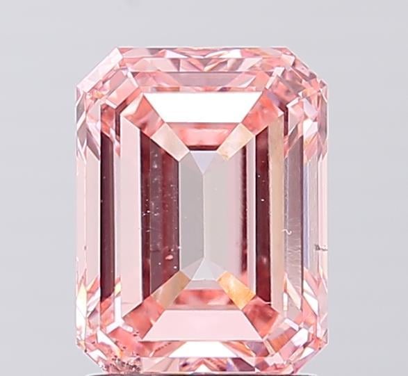 2.00 Ct. Fancy Vivid  Pink Emerald Lab Grown Diamond