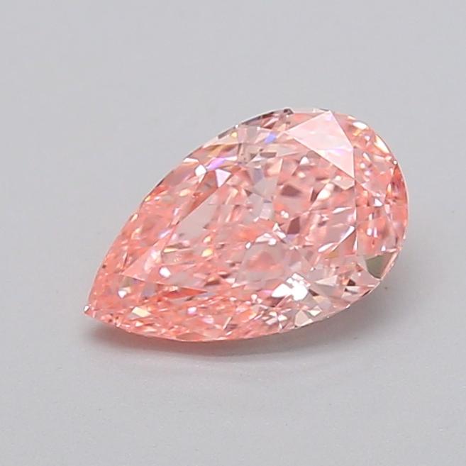 1.03 Ct. Fancy Vivid  Pink Pear Lab Grown Diamond