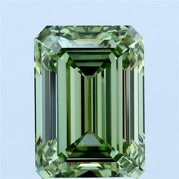 2.50 Ct. Fancy Vivid Green Emerald Lab Grown Diamond