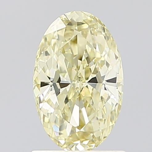 1.09 Ct. Fancy  Yellow Oval Lab Grown Diamond