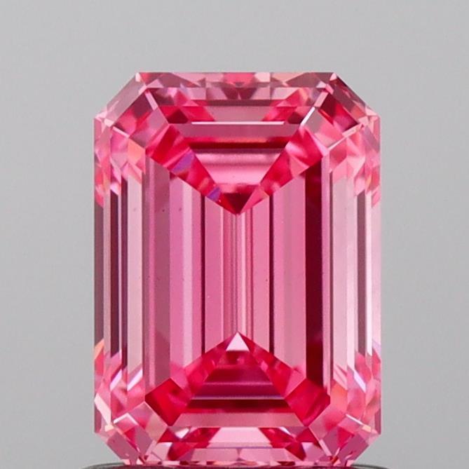 1.03 Ct. Fancy Vivid Pink Emerald Lab Grown Diamond