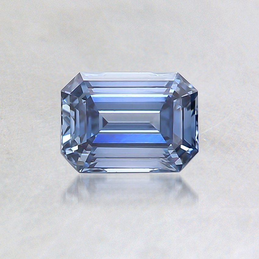 0.55 Ct. Fancy Blue Emerald Lab Grown Diamond
