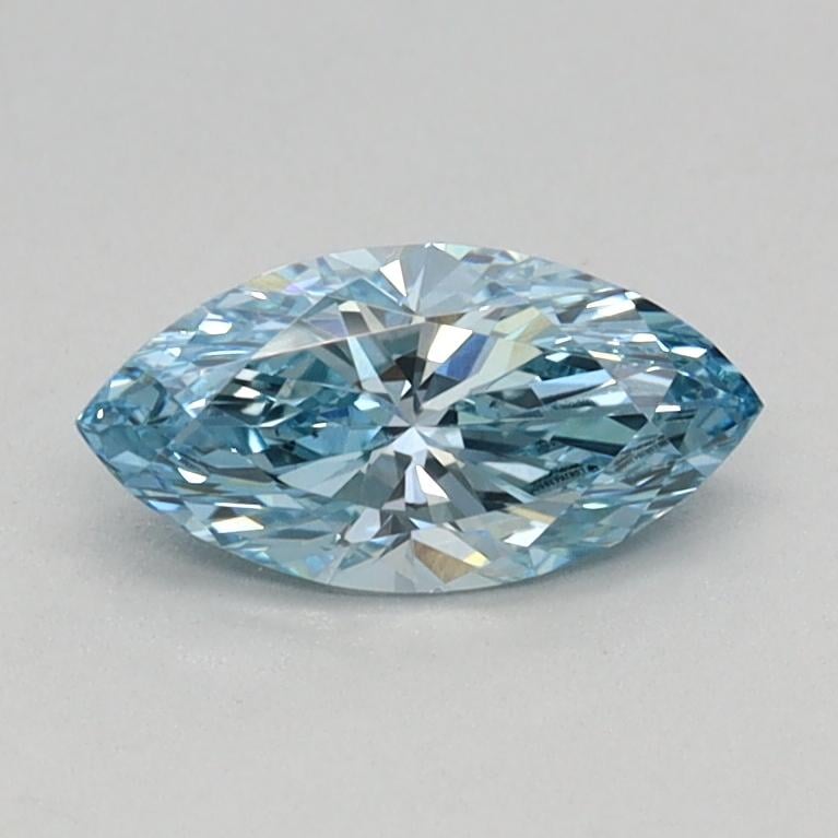 0.40 Ct. Fancy Intense Blue Marquise Lab Grown Diamond