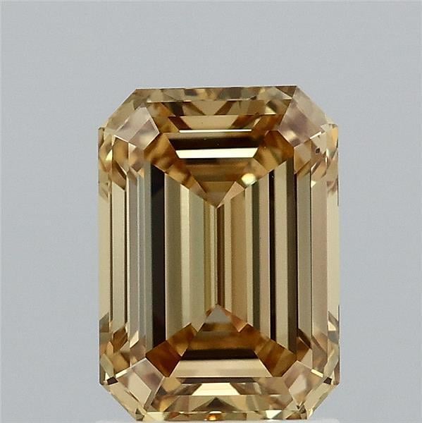 1.7 Ct. Fancy Intense Yellow Emerald Lab Grown Diamond