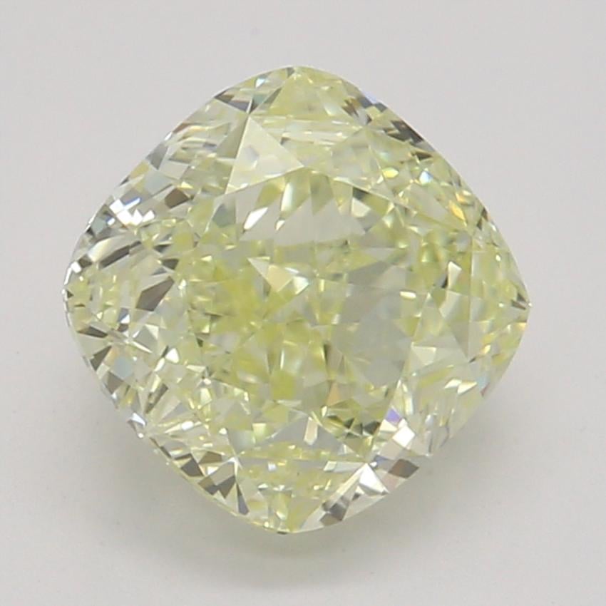 1.00 Ct. Fancy Light Yellow Cushion Diamond