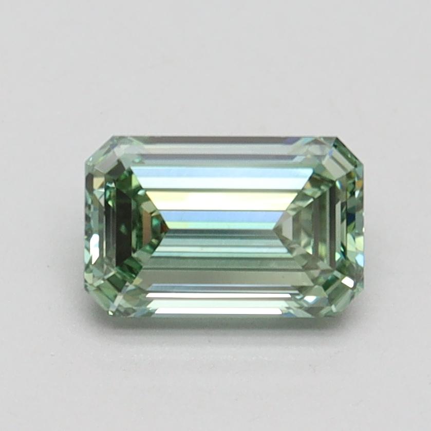 1.09 Ct. Fancy Intense Green Emerald Lab Grown Diamond