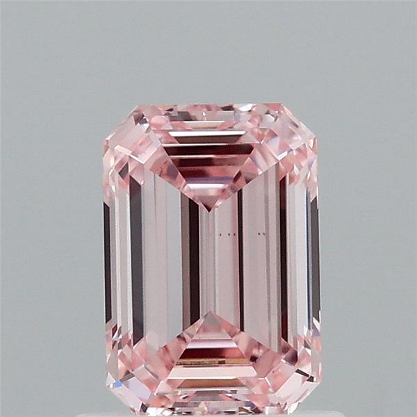 0.97 Ct. Fancy Intense Pink Emerald Lab Grown Diamond