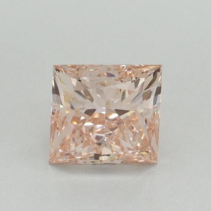 0.70 Ct. Fancy Intense Pink Princess Lab Grown Diamond