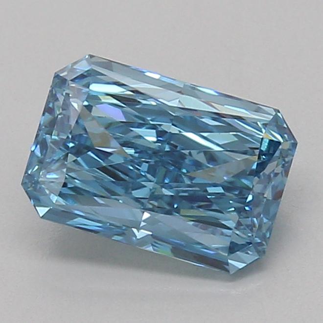 2.04 Ct. Fancy Vivid Blue Radiant Lab Grown Diamond