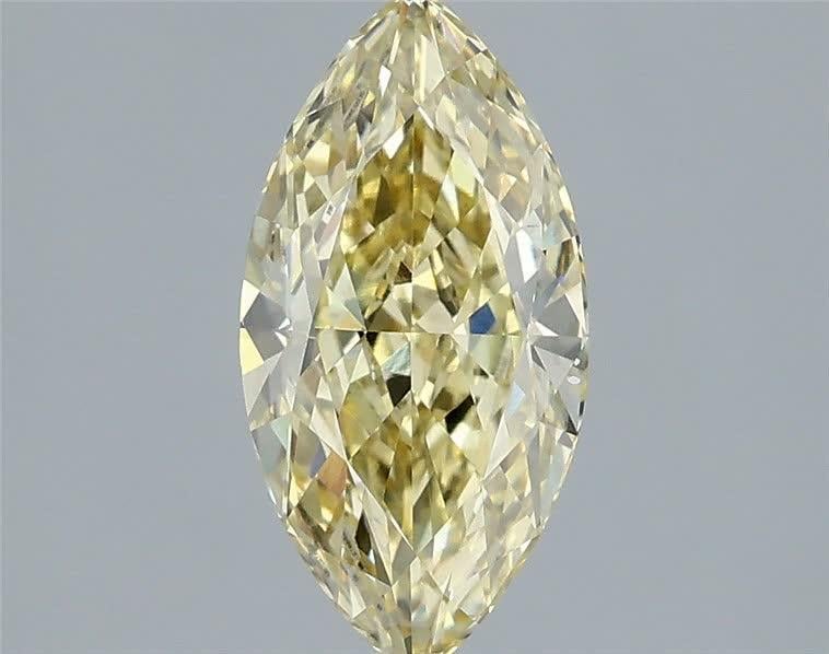 1.54 Ct. Fancy Yellow Marquise Lab Grown Diamond