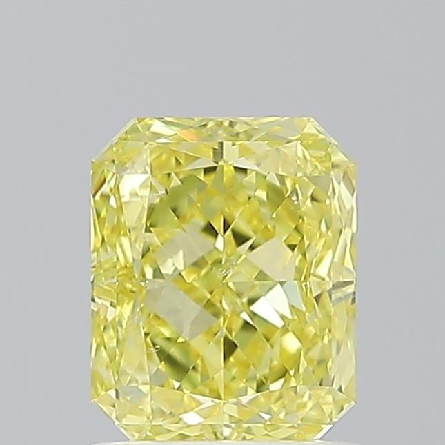 1.01 Ct. Fancy Intense  Yellow Radiant Diamond