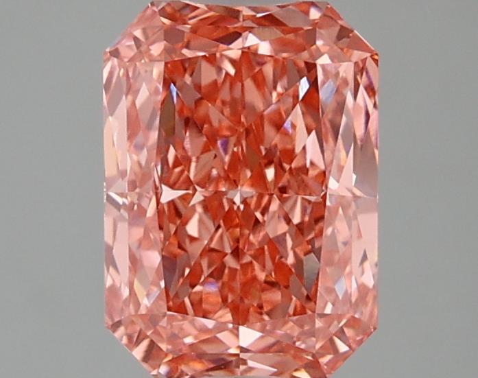 2.02 Ct. Fancy Vivid Pink Radiant Lab Grown Diamond
