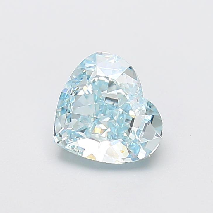 2.00 Ct. Fancy Intense  Blue Heart Lab Grown Diamond