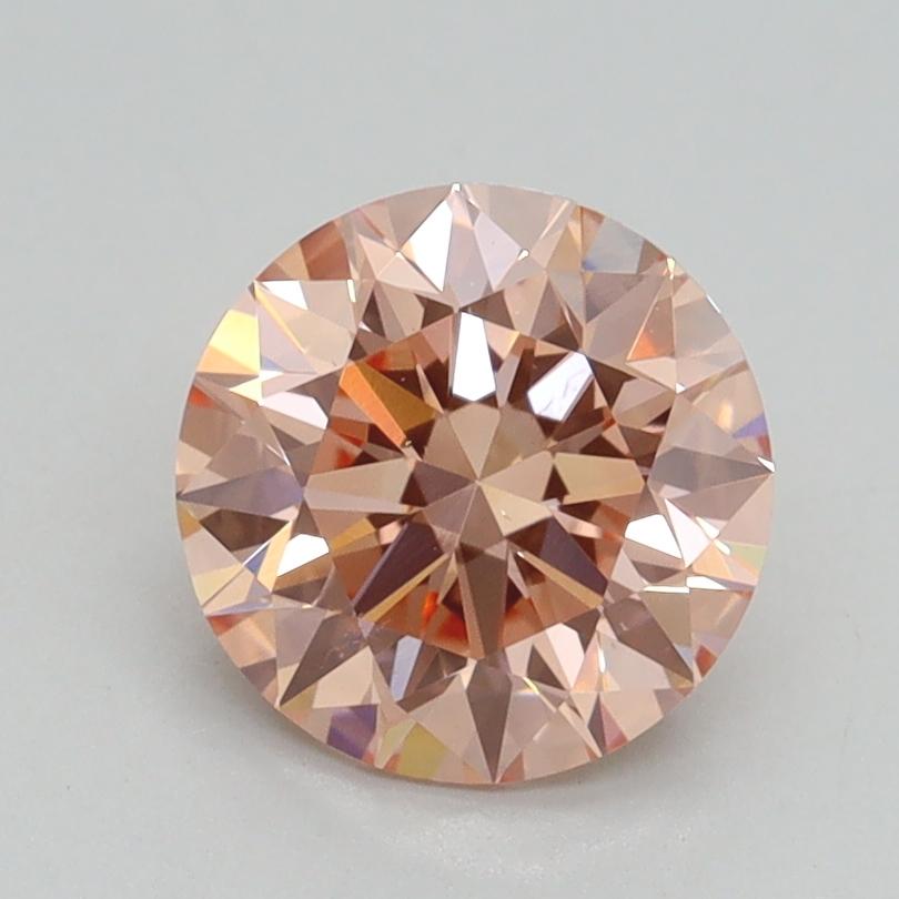 1.50 Ct. Fancy Intense Pink Round Lab Grown Diamond