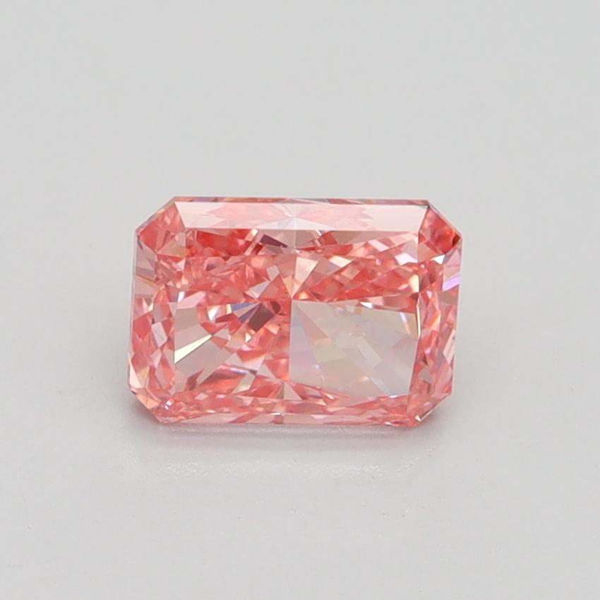 1.02 Ct. Fancy Vivid Pink Radiant Lab Grown Diamond