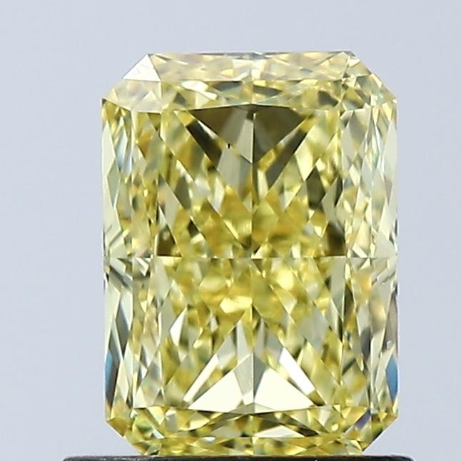 1.09 Ct. Fancy Vivid Yellow Radiant Lab Grown Diamond