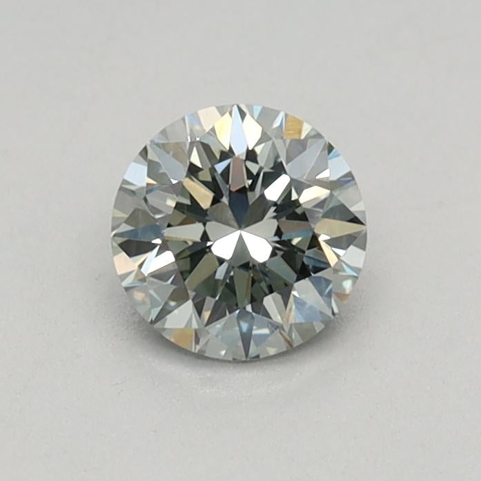 0.33 Ct. Fancy Intense Green Round Lab Grown Diamond