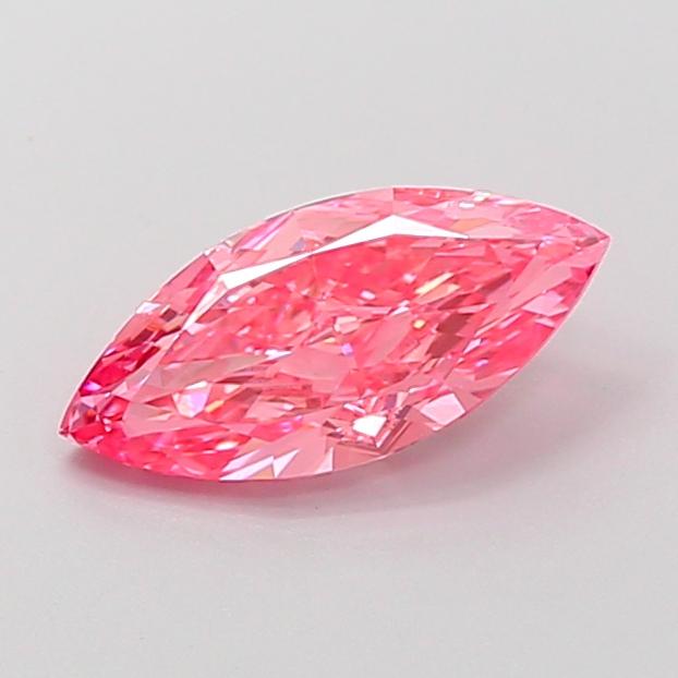 1.30 Ct. Fancy Vivid  Pink Marquise Lab Grown Diamond
