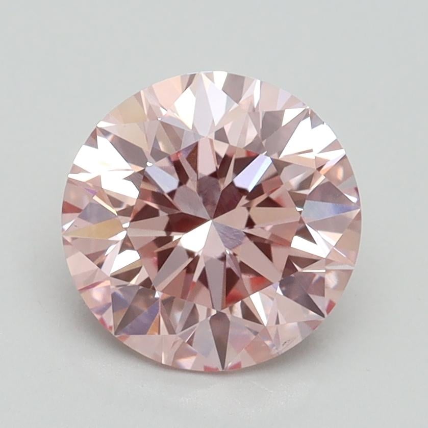 1.89 Ct. Fancy Pink Round Lab Grown Diamond