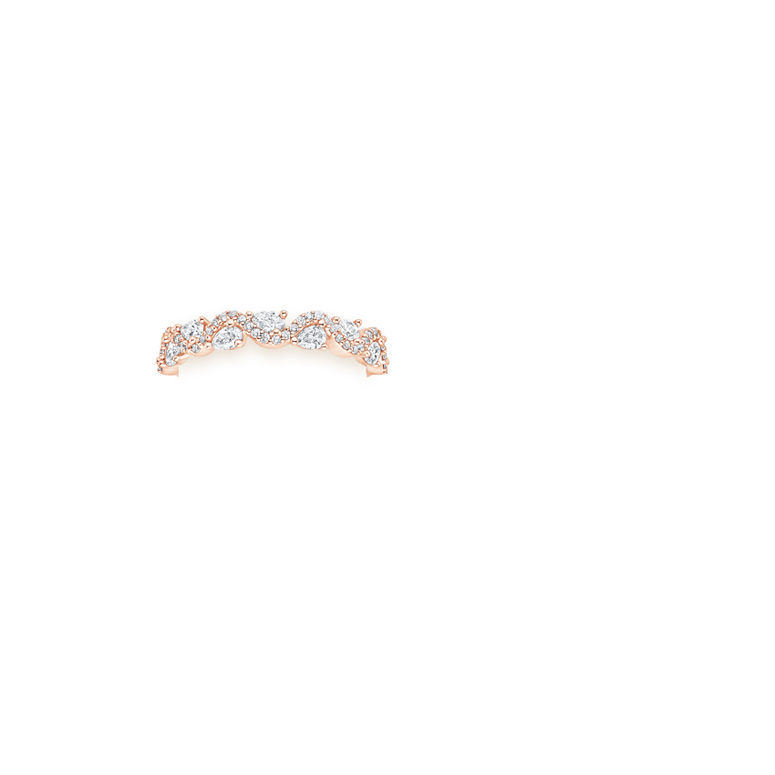 Peony Diamond Ring (1/2 ct. tw.) in 14K Rose Gold