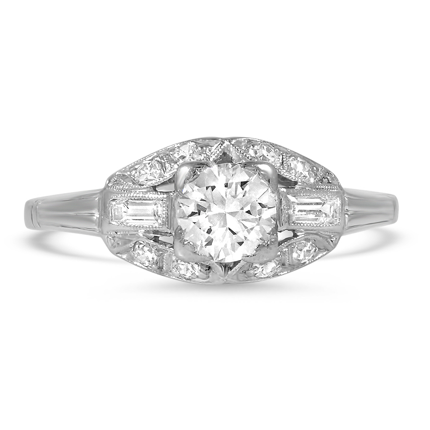Art Deco Diamond Vintage Ring | Emmi | Brilliant Earth