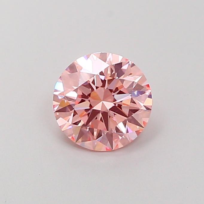 1.15 Ct. Fancy Intense Pink Round Lab Grown Diamond