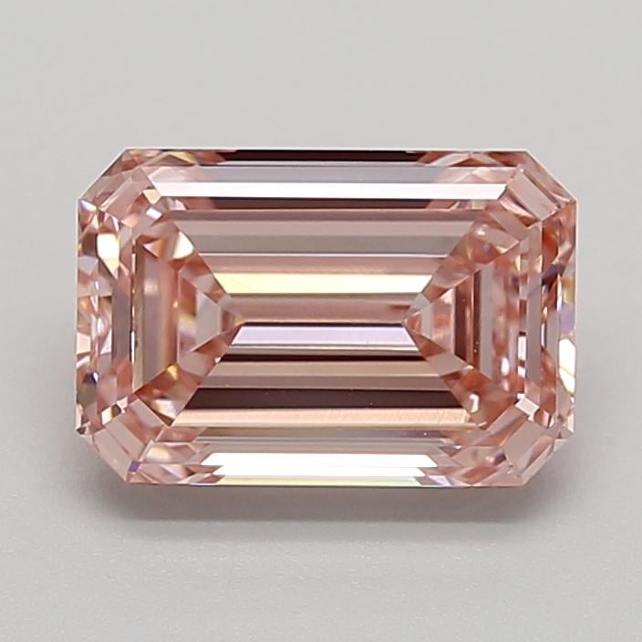 3.08 Ct. Fancy Intense  Pink Emerald Lab Grown Diamond