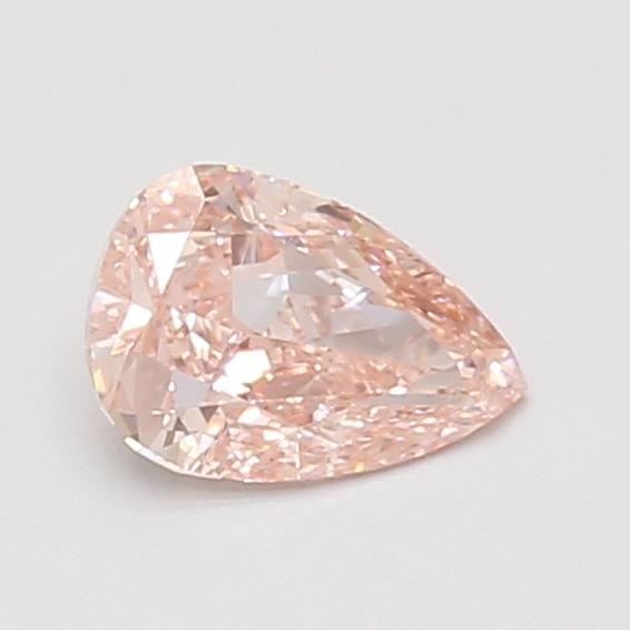 0.62 Ct. Fancy Intense Pink Pear Lab Grown Diamond