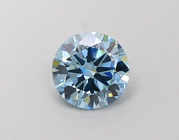 1.00 Ct. Fancy Vivid Blue Round Lab Grown Diamond