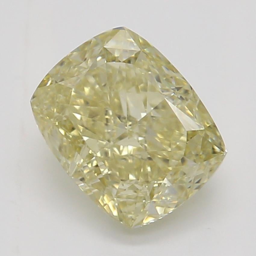 0.84 Ct. Fancy Light Brownish Yellow Cushion Diamond