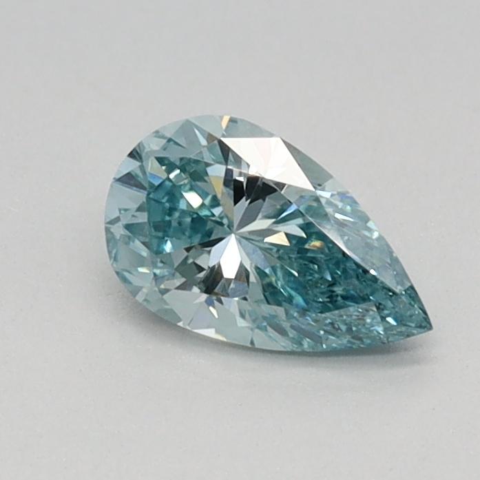 0.34 Ct. Fancy Vivid Blue Pear Lab Grown Diamond