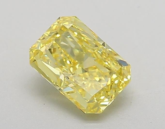 1.01 Ct. Fancy Intense  Yellow Radiant Lab Grown Diamond