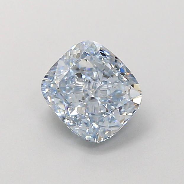 1.01 Ct. Fancy Intense Blue Cushion Lab Grown Diamond