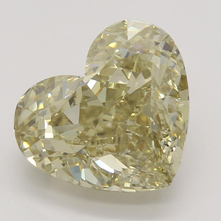 2.52 Ct. Fancy Brownish Yellow Heart Diamond